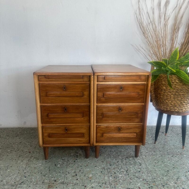 Solid Wood Bedside Table
