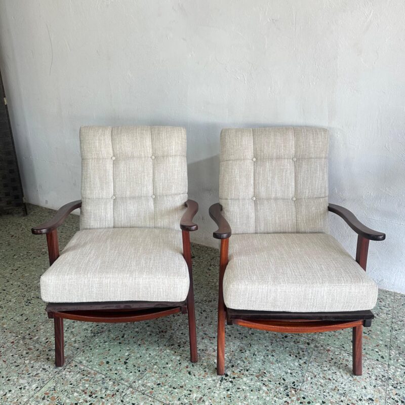 Mid Century Modern Arm Chairs