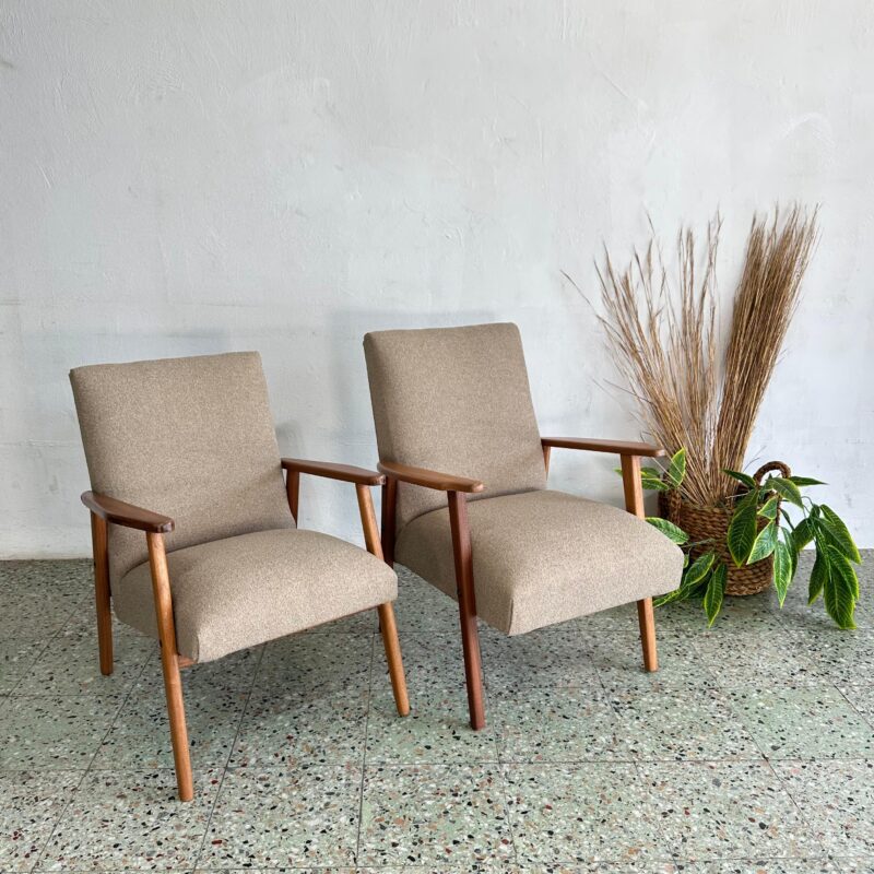 Camel Tan Arm Chairs